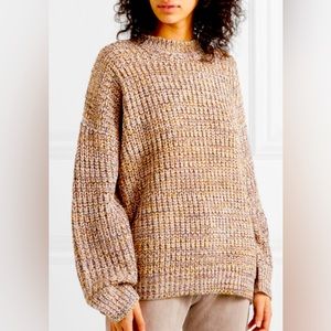 The Great Oversized Marled Sweater Sz large